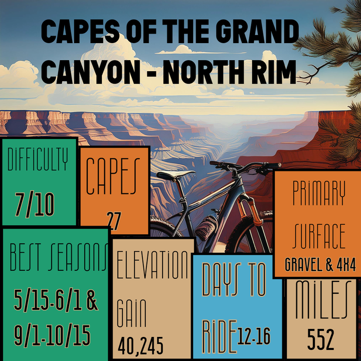 Capes Of The Canyons North Rim - Part 1